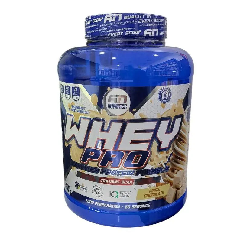 Whey protein pro 1kg - whey protein - american nutrition - lacprodan whey protein concentrate ® . With bcaas and glutamine. Digestive enzymes