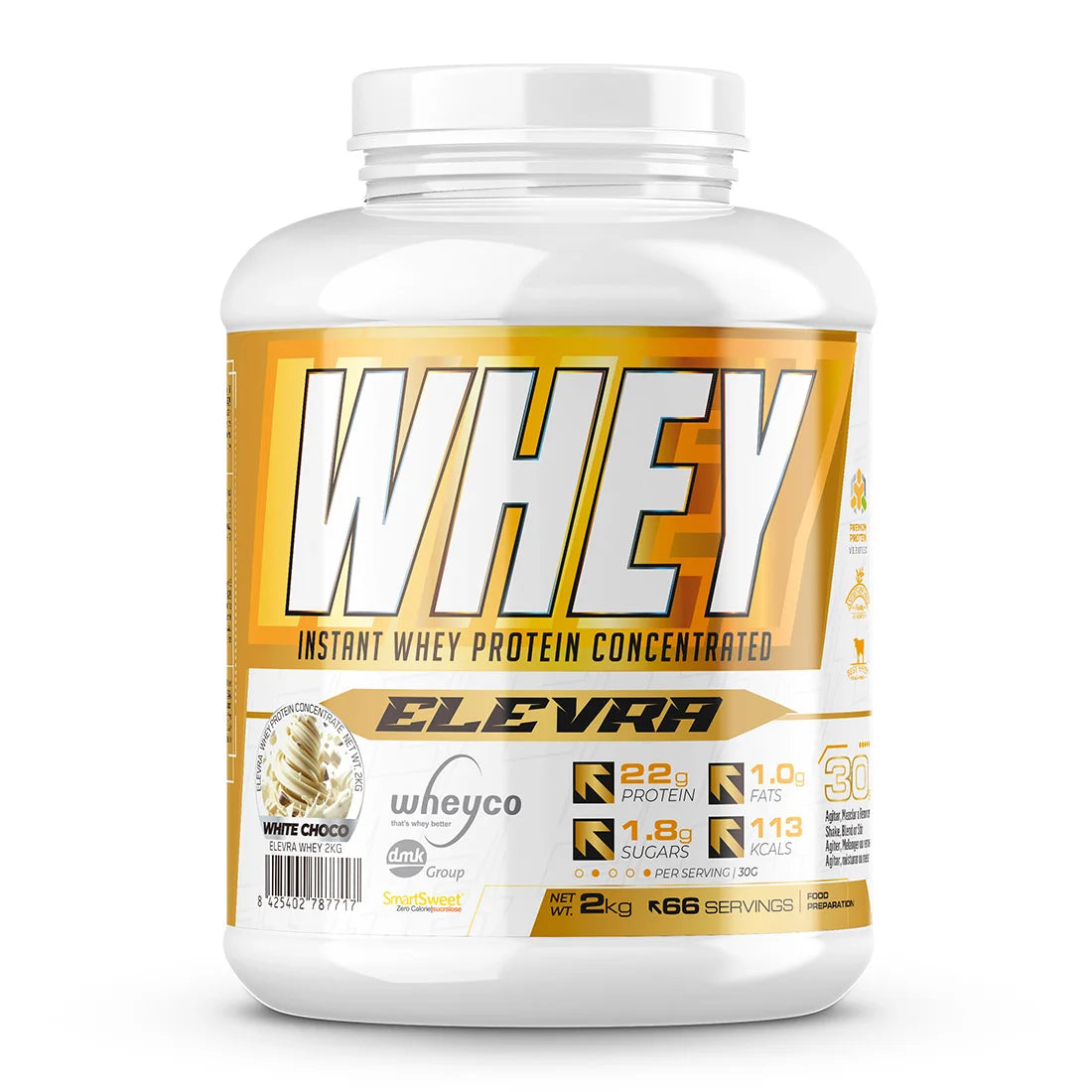 Elevra - 100% pro whey protein 2kg / this superior wheyco concentrated whey protein formula ®   It is made through optimized manufacturing processes, direct to the end customer. This is obtained the highest quality at the mo