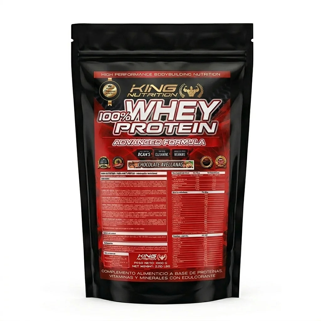 King nutrition concentrated protein 100% whey protein 1kg