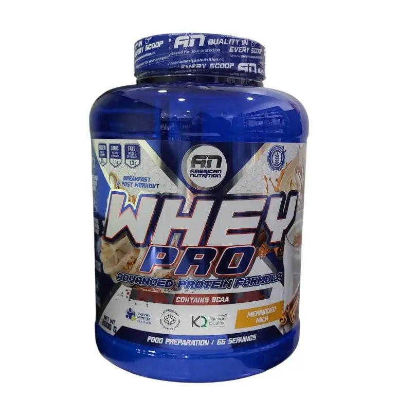 Whey protein pro 1kg - whey protein - american nutrition - lacprodan whey protein concentrate ® . With bcaas and glutamine. Digestive enzymes