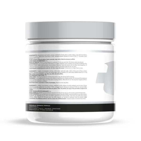 Creatine monohydrate 200 mesh - 300g of mm supplements