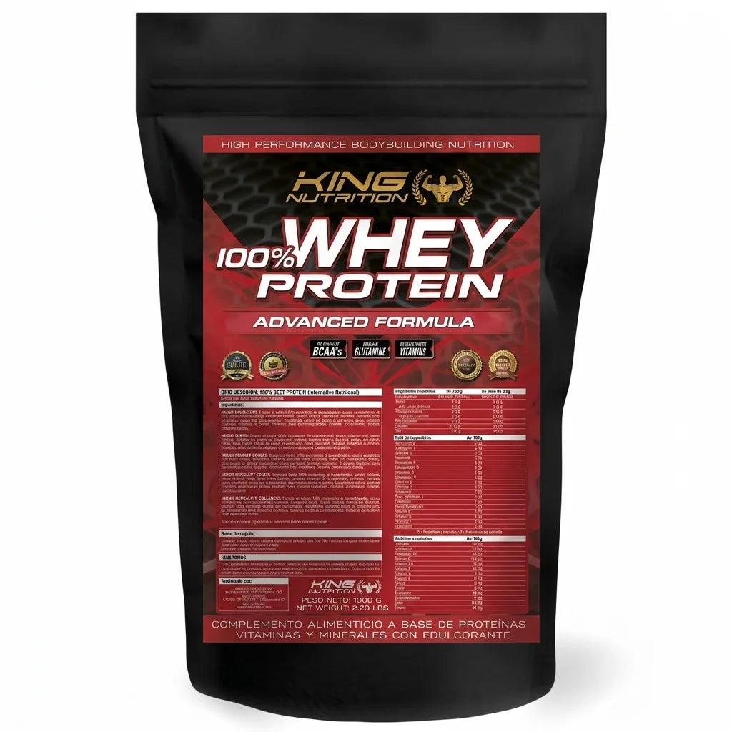 King nutrition concentrated protein 100% whey protein 1kg