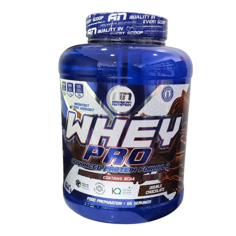 Whey protein pro 1kg - whey protein - american nutrition - lacprodan whey protein concentrate ® . With bcaas and glutamine. Digestive enzymes