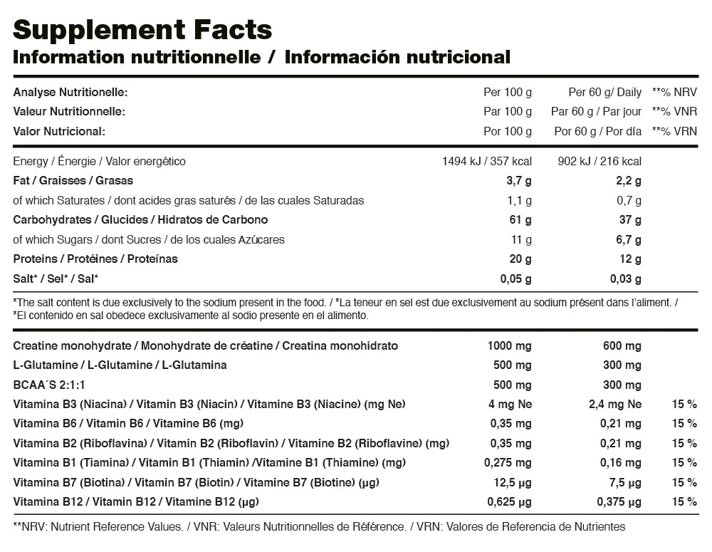 Perfect nutrition - big muscle xl - 1326 gr