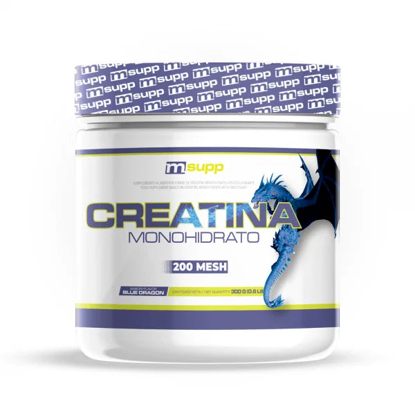 Creatine monohydrate 200 mesh - 300g of mm supplements