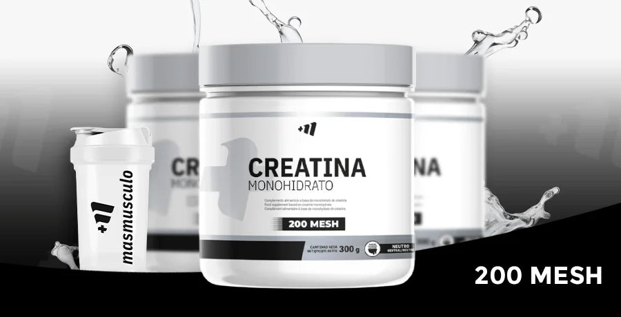 Creatine monohydrate 200 mesh - 300g of mm supplements