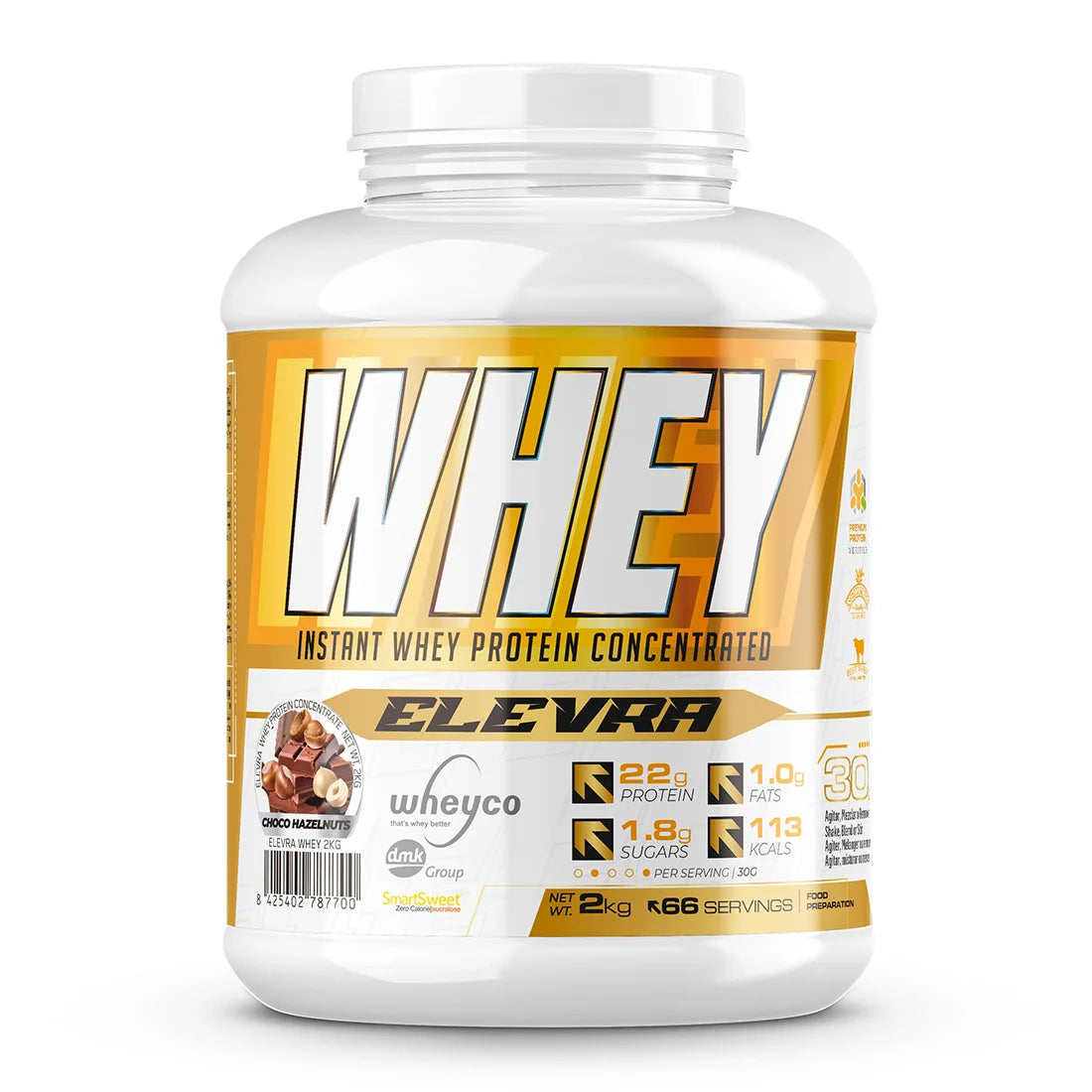 Elevra - 100% pro whey protein 2kg / this superior wheyco concentrated whey protein formula ®   It is made through optimized manufacturing processes, direct to the end customer. This is obtained the highest quality at the mo