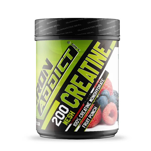 100% creatine monohydrate 200 mesh - 300g iron addict labs