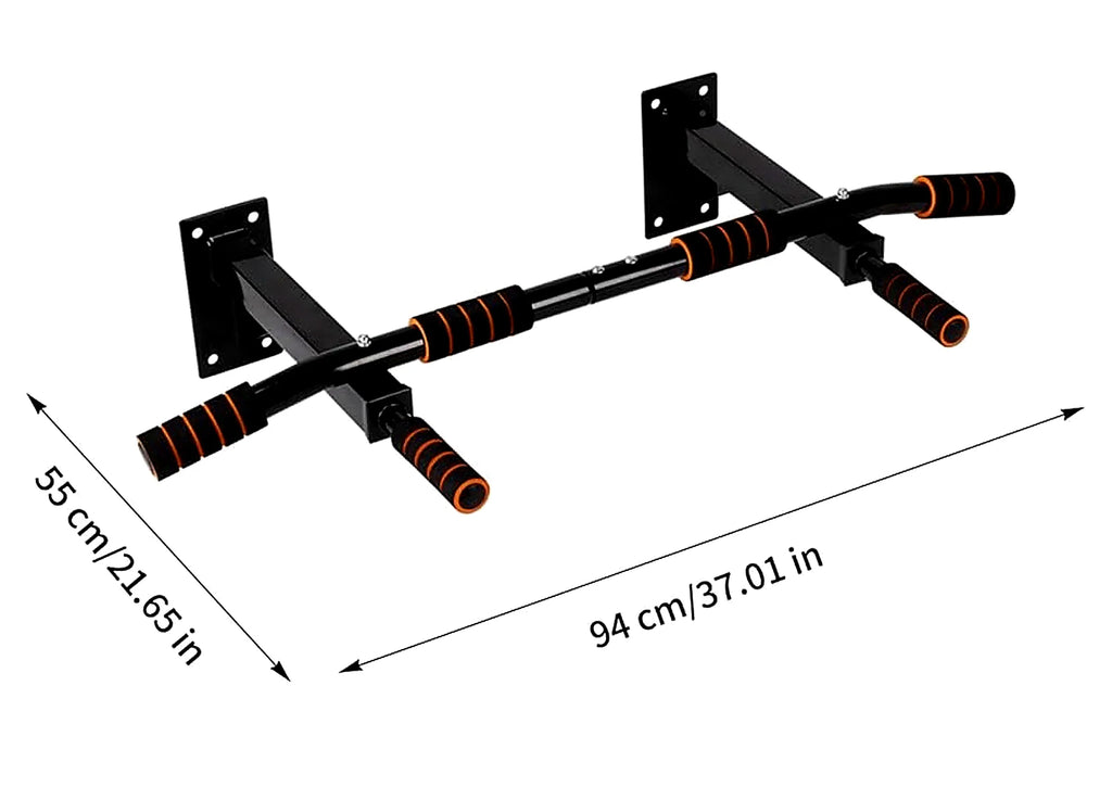 Multifunction wall pull up bar |   Fixed bar for home exercise |   Back, arms and abdominal training |   Resistant support for trx, boxing bags and crossfit rubber