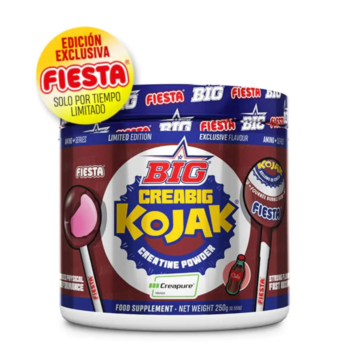 Big - creabig creatine creapure ®   Kojak limited edition tail - monohidrate 250g