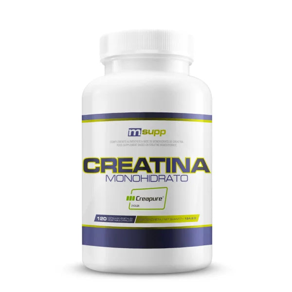Creatine monohydrate (creapure ® ) - 120 mm supplements vegetable capsules