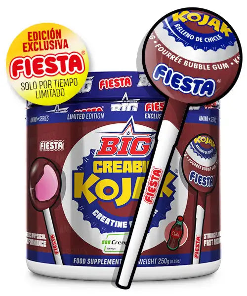 Big - creabig creatine creapure ®   Kojak limited edition tail - monohidrate 250g