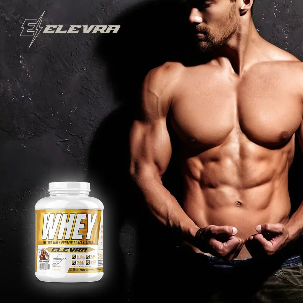 Elevra - 100% pro whey protein 2kg / this superior wheyco concentrated whey protein formula ®   It is made through optimized manufacturing processes, direct to the end customer. This is obtained the highest quality at the mo