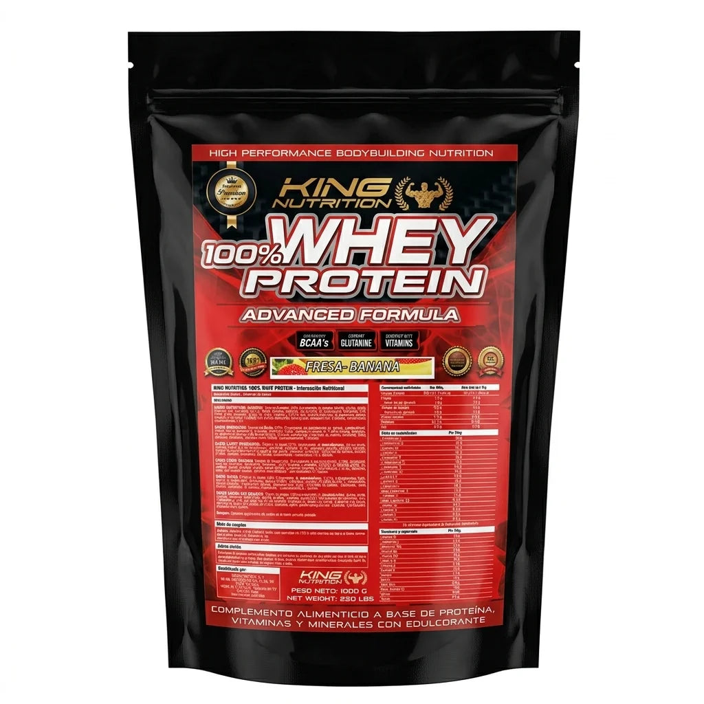 King nutrition concentrated protein 100% whey protein 1kg