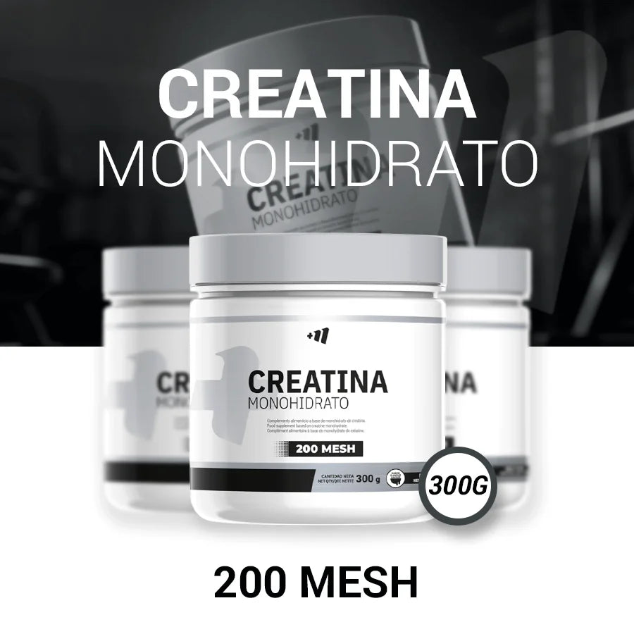 Creatine monohydrate 200 mesh - 300g of mm supplements