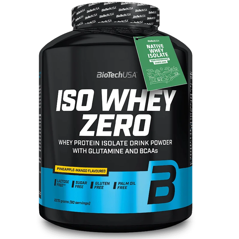 Biotech usa iso whey zero gluten-free protein