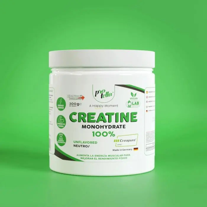 Creatine creapure neutro 300g – protella creapure - improves resistance - high purity - fast recovery - improves performance - great absorption - high in protein - no palm oil - no added sugar - delicious flavor