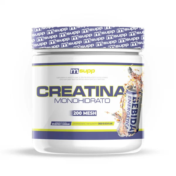 Creatine monohydrate 200 mesh - 300g of mm supplements