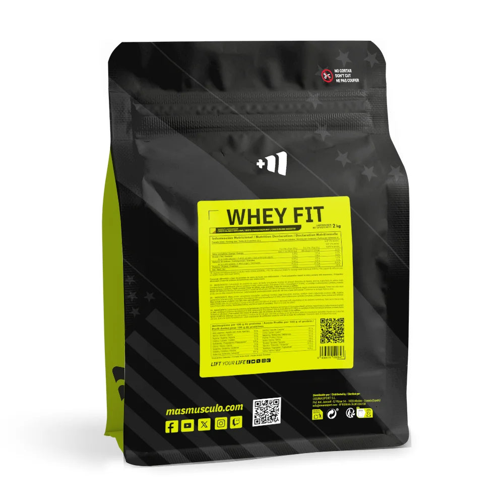 Whey fit - 2kg of masmuscle fit line