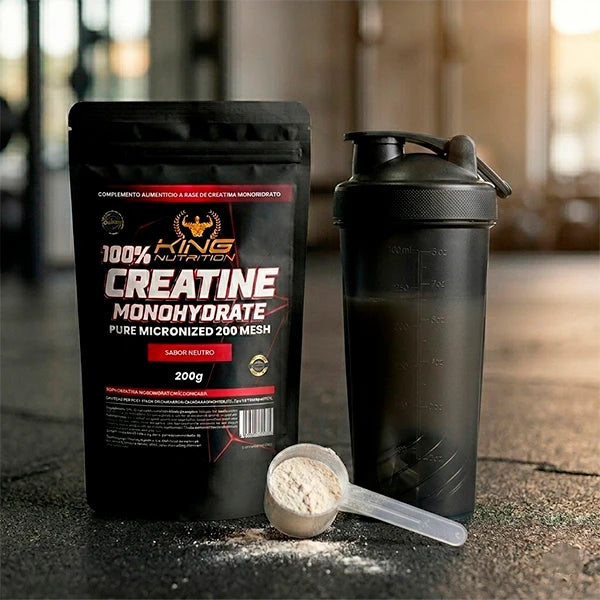 King nutrition whey protein 2kg concentrated protein + 200g creatine monohydrate