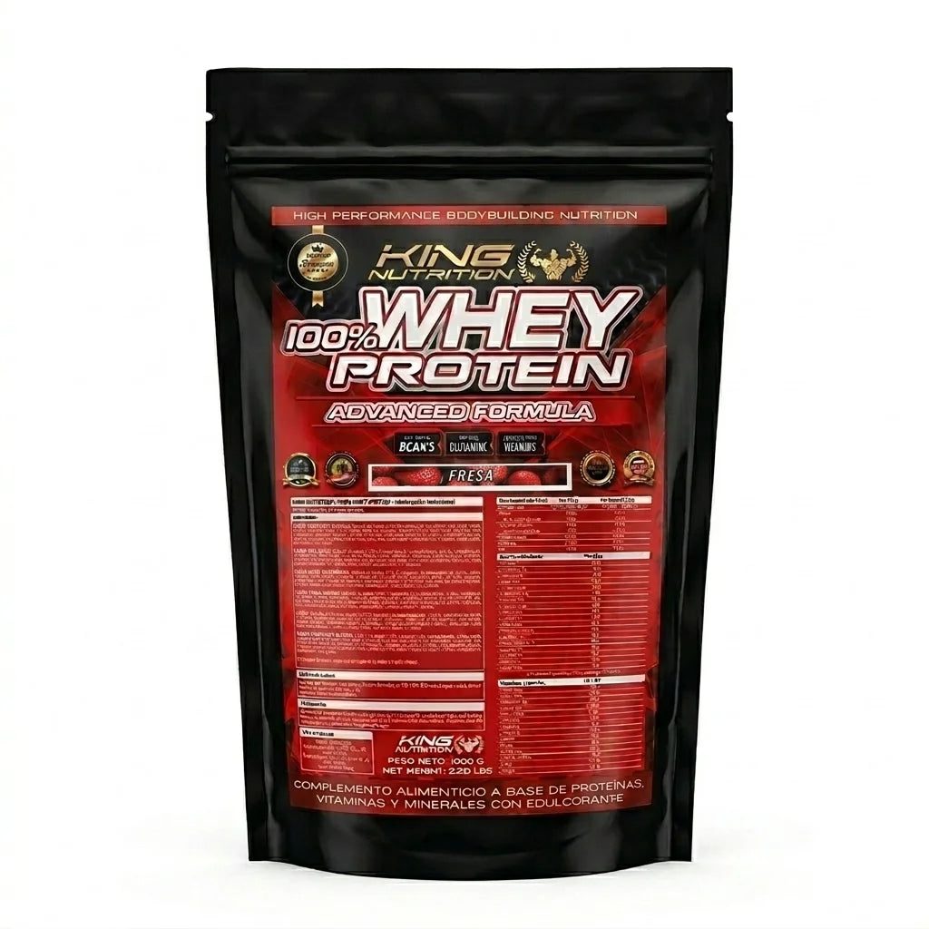 King nutrition concentrated protein 100% whey protein 1kg