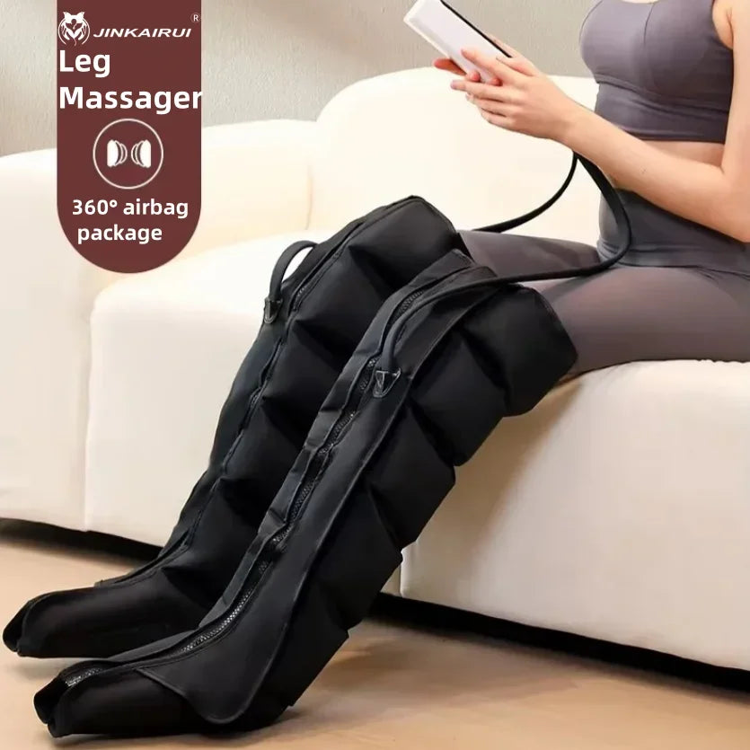 Air Compression Leg Massager With 360° Full-Leg Coverage