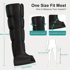 Air Compression Leg Massager With 360° Full-Leg Coverage