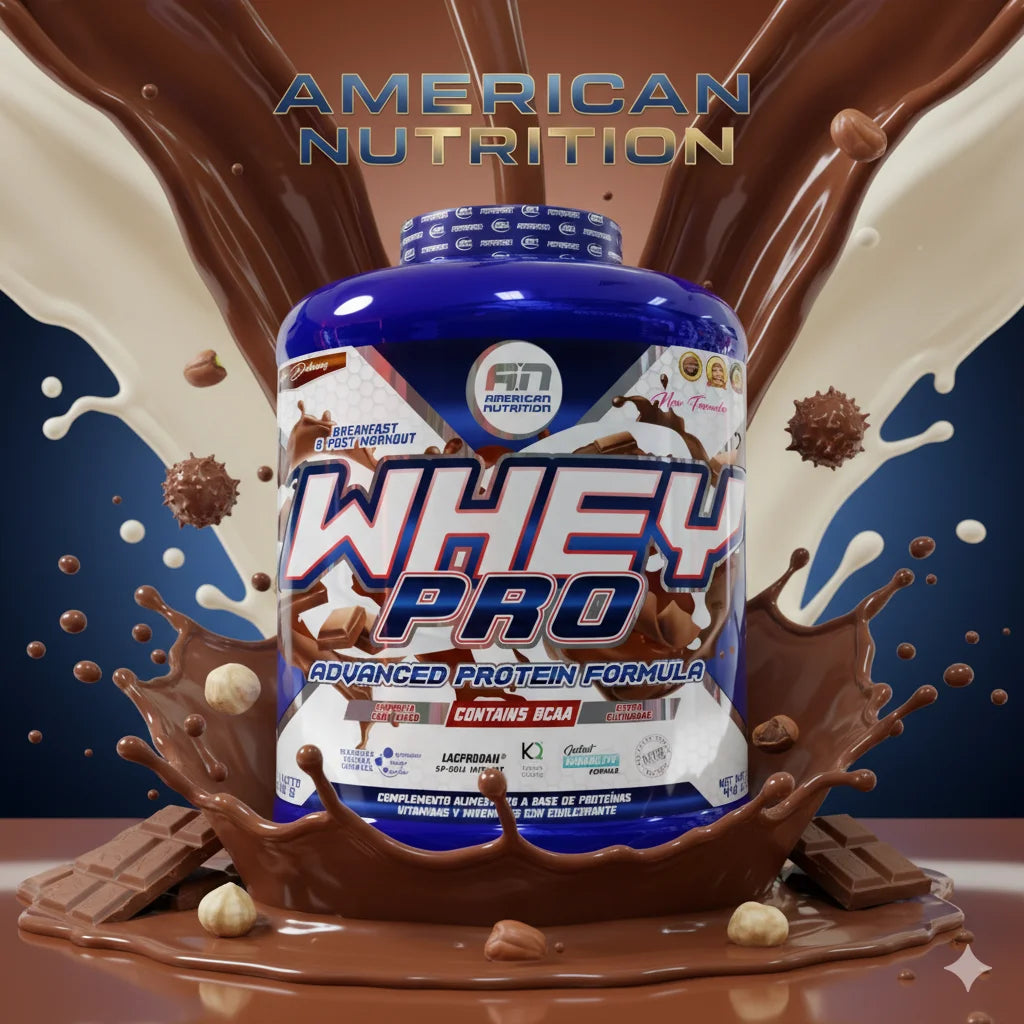 Whey protein pro 1kg - whey protein - american nutrition - lacprodan whey protein concentrate ® . With bcaas and glutamine. Digestive enzymes
