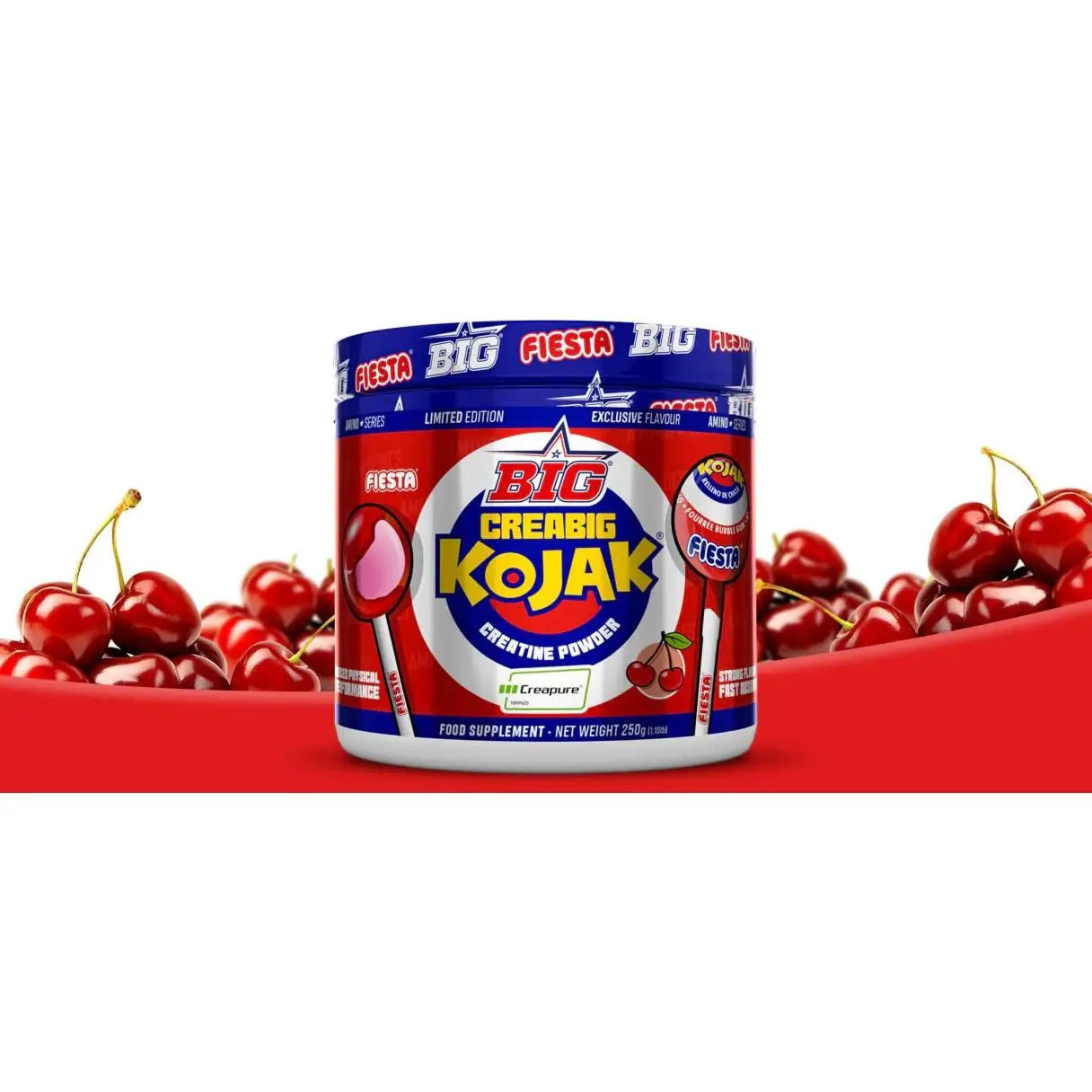 Big creabig creapure creatine monohydrate 250g kojak flavor vegan and pure creatine