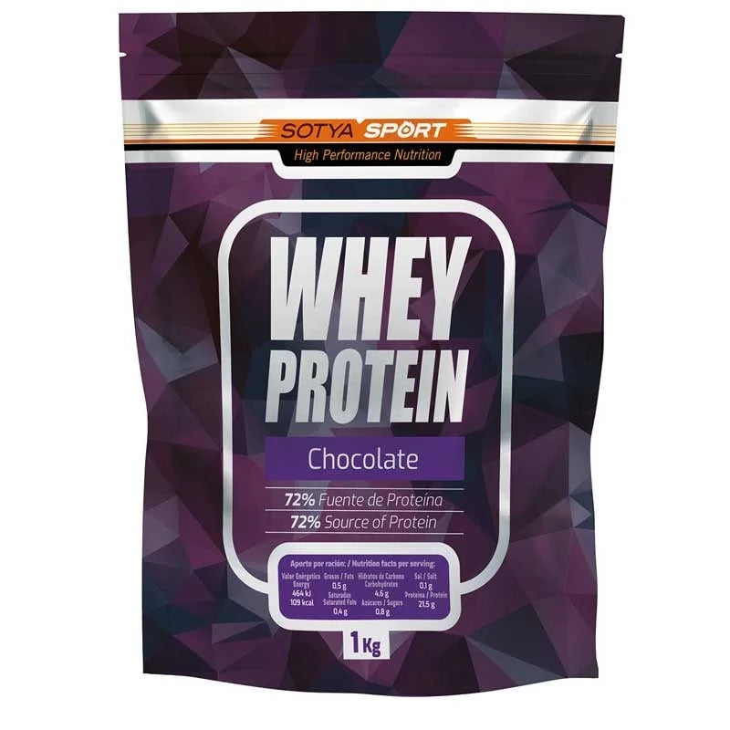 Doypack chocolate whey protein 1 kg sotya